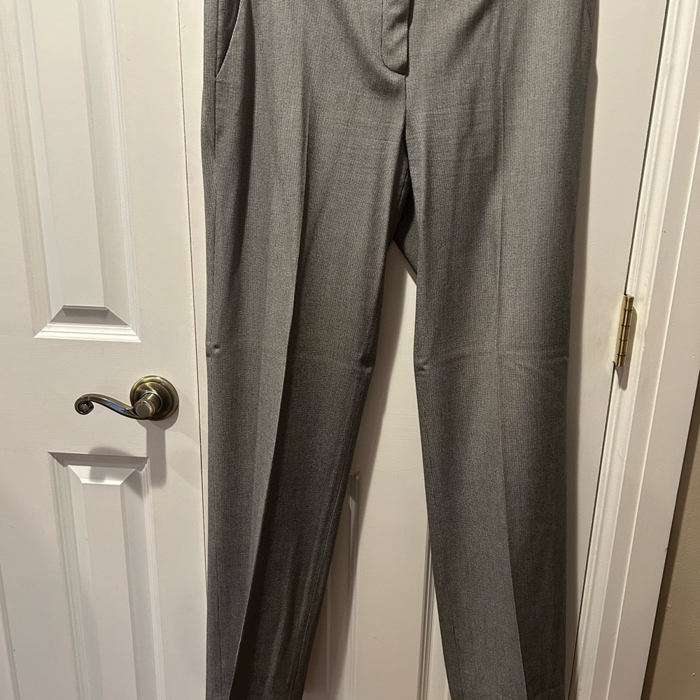 Calvin Klein Gray Straight Leg Pants
